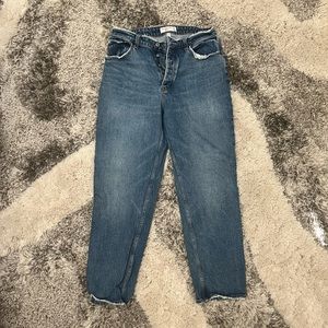 Abercrombie & Fitch Curve Love High Rise Dad Jean 31/12